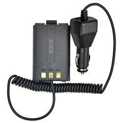 AOER Battery Eliminator Car Charger for Walkie Talkie Transceiver Ham Radio AOER Battery Eliminator Car Charger for Walkie Talkie Transceiver Ham Radio