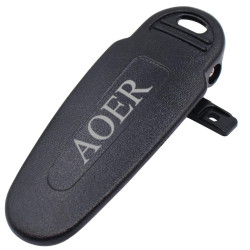 AOER Replacement Belt Clip KBH-12 Style for Compatible Portable Two-Way Radios