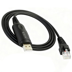 AOER RJ45 to USB Programming Cable (8-Pin) for Two-Way Radios AOER RJ45 to USB Programming Cable (8-Pin) for Two-Way Radios
