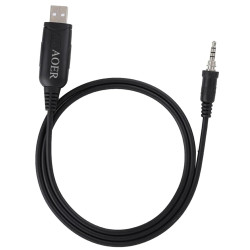 AOER USB Programming Cable (3.5mm Plug) for Two-Way Radios AOER USB Programming Cable (3.5mm Plug) for Two-Way Radios